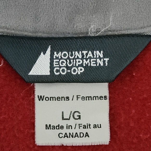 MOUNTAIN EQUIPMENT CO-OP Red (dark pink) softshell Vest size large - Picture 8 of 12